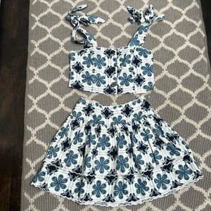 COPY - Agua bendita X target coral print tile set